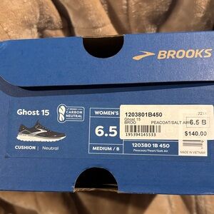 Brooks Ghost 15 Women's Shoes - Peacoat Blue